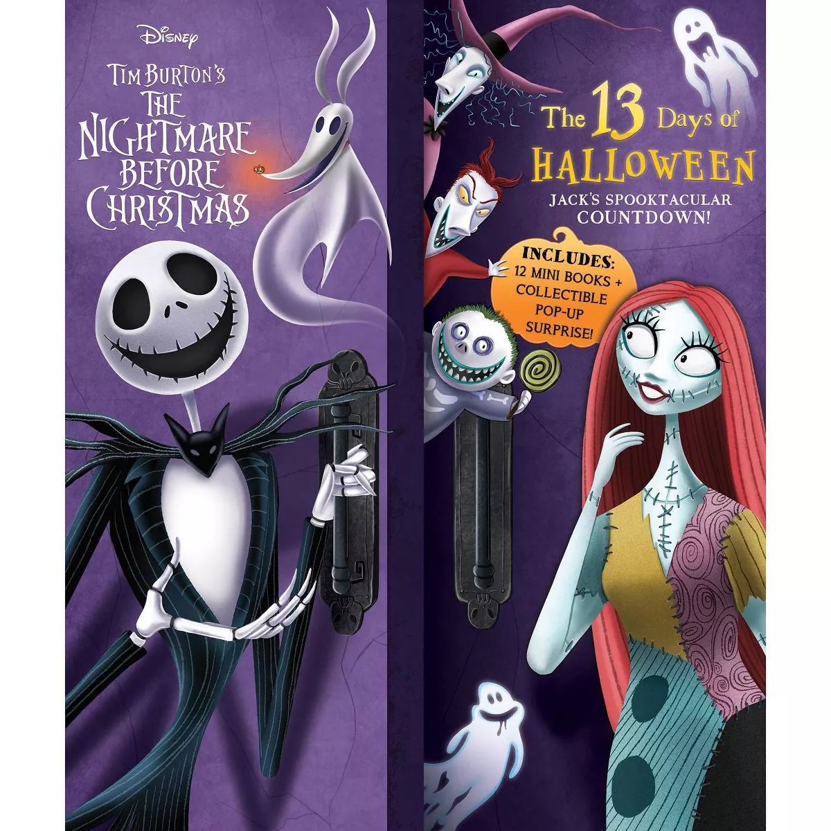 Disney: Tim Burton's the Nightmare Before Christmas: The 13 Days of Halloween - by  Editors of St... | Target