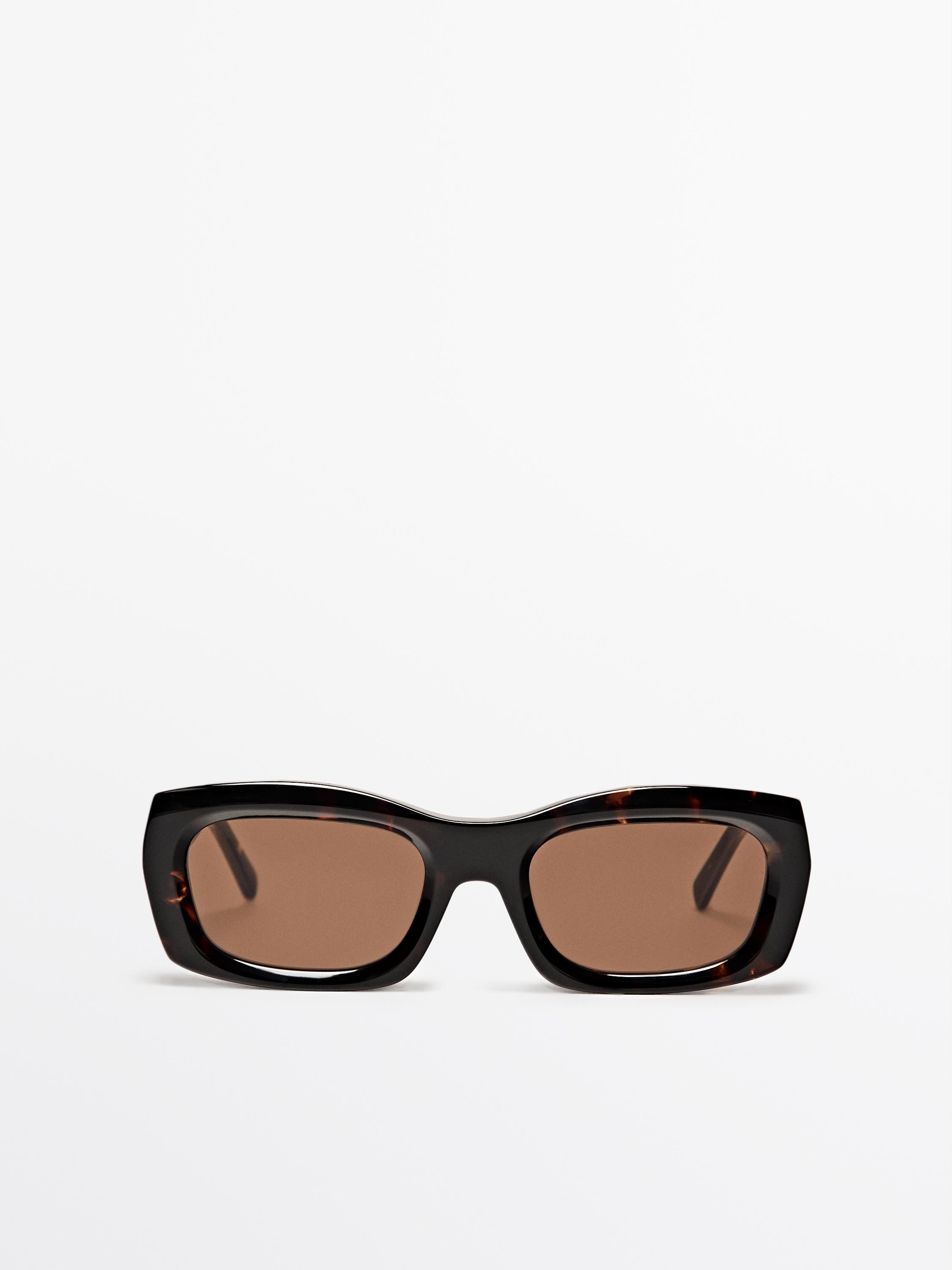 Rectangular sunglasses · Brown · Jackets | Massimo Dutti | Massimo Dutti US