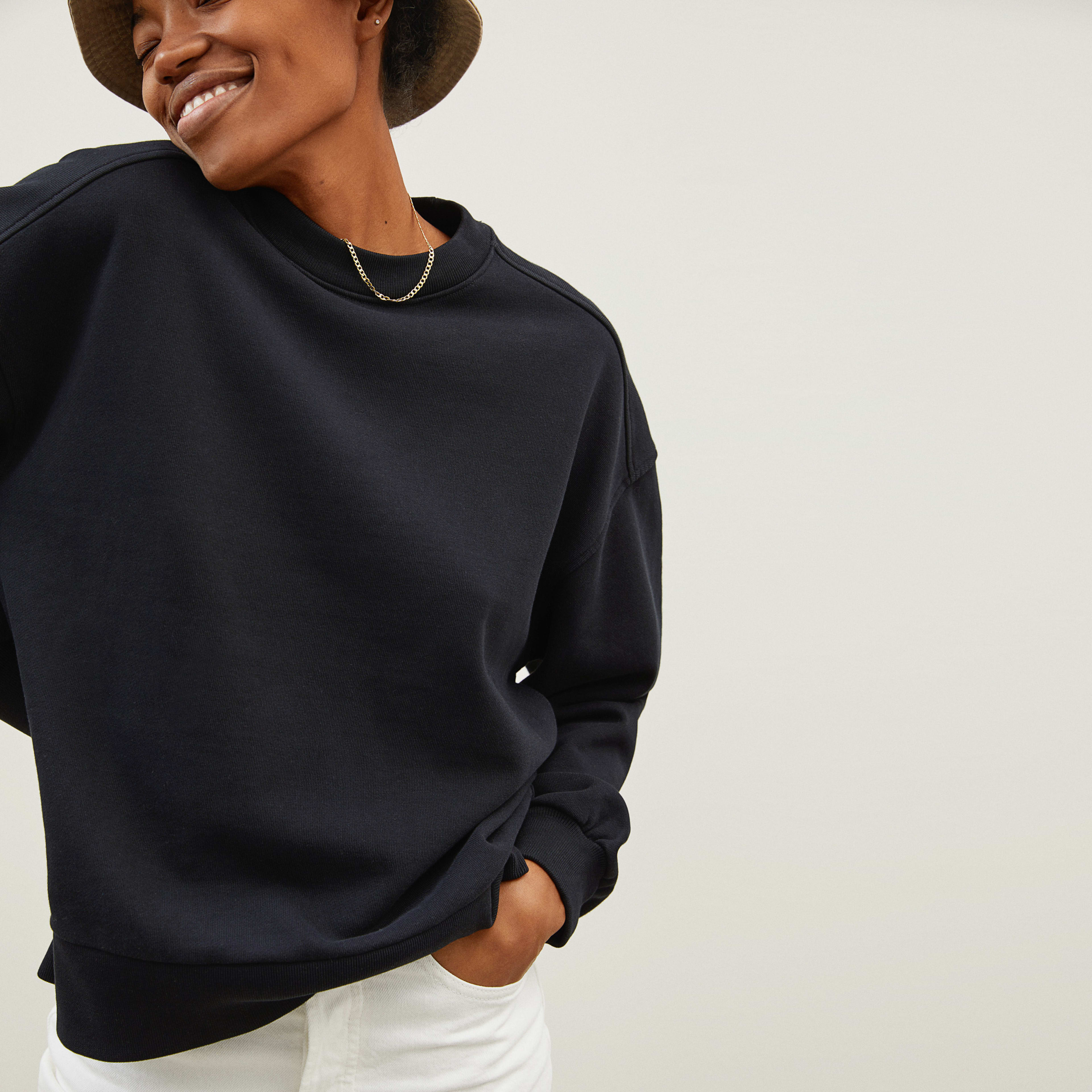 The Track Oversized Crew | Everlane