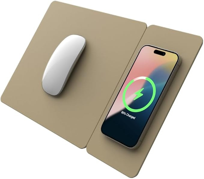 POUT H3 Split Wireless Charging Mouse Pad - Fast Qi Wireless Charger Magnetically Attaches to Mou... | Amazon (US)