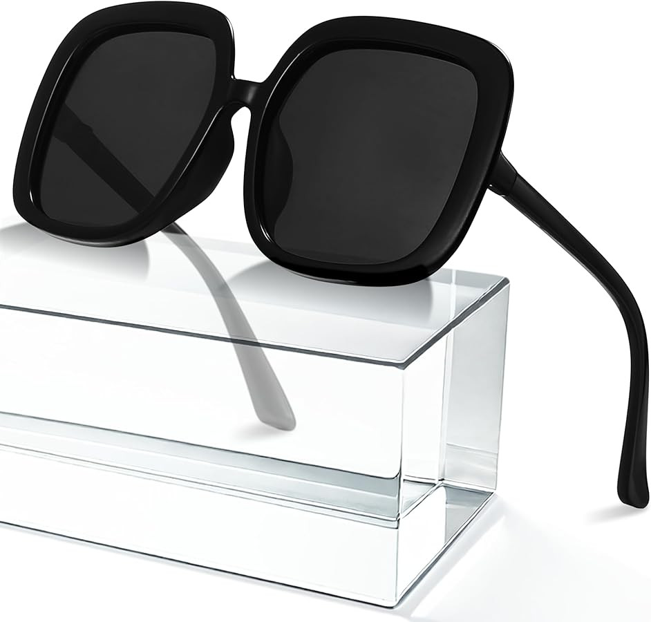 miyya Oversized Polarized Sunglasses Women, Trendy Retro Sun Glasses for Women 2025, Oversized Sh... | Amazon (US)