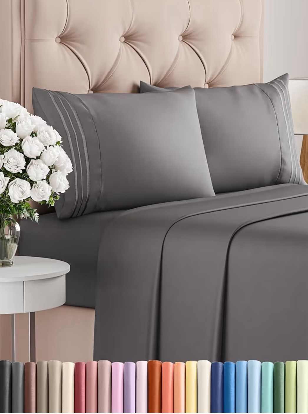 Amazon’s top selling bed sheets are up to 40% off today! We have three sets of these and love them since they are a cooling, hypoallergenic sheet. Tons of colors to choose from, and you can’t beat the price right now! Over 400K glowing reviews, so you know they’re a favorite 🛏️

#LTKHome #LTKFindsUnder50 #LTKSaleAlert