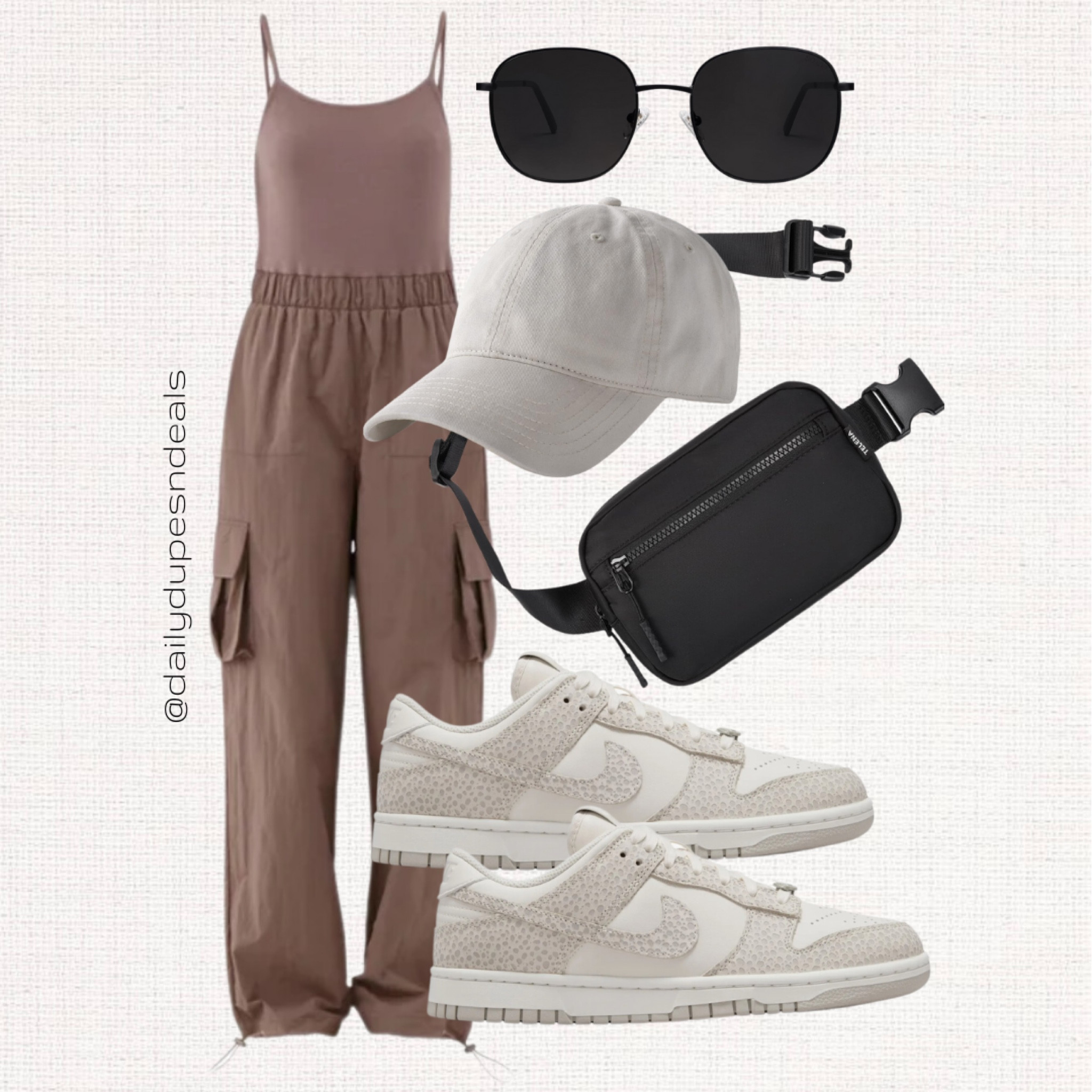 Jumpsuit sneakers Nike hat sunglasses Amazon Walmart fall transition 

#LTKfindsunder50 #LTKstyletip #LTKsalealert