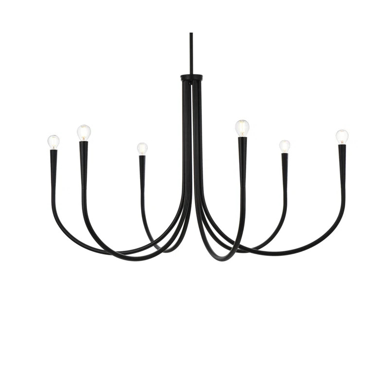 Madeson 6 - Light Dimmable Classic / Traditional Chandelier | Wayfair North America