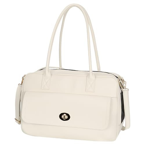 Fashion Pet Carrier Dog Purse Carrier Soft-Sided Carriers for Puppy, Stylish Leather Handbag Travel Pet Bag for Small Dogs Cats, TSA Airline Approved | Amazon (US)