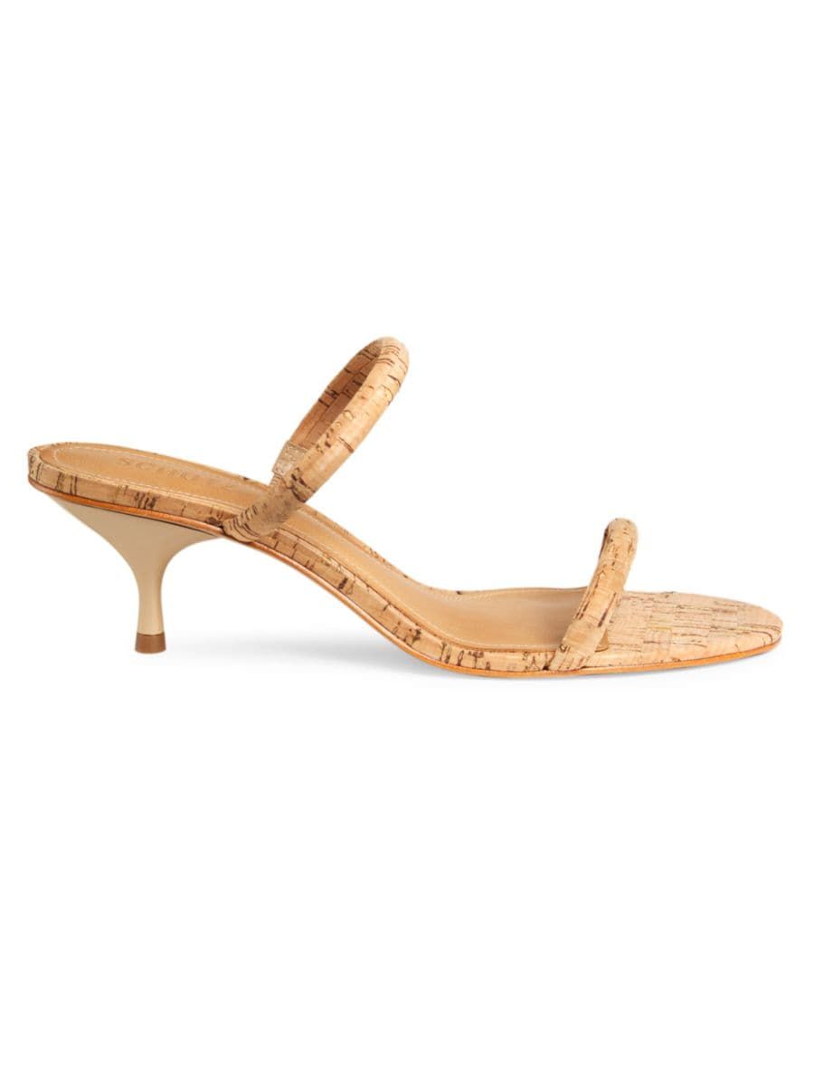 Taliah 65MM Cork Sandals | Saks Fifth Avenue