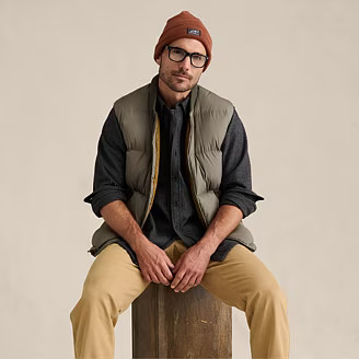 Men's Reissue Original Down Bomber Vest | Eddie Bauer, LLC