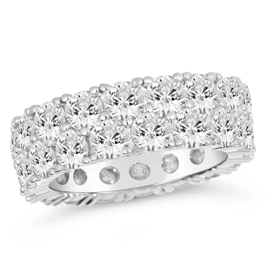 Anna Zuckerman Double Row Infinity Ring 8 Carat | Anna Zuckerman