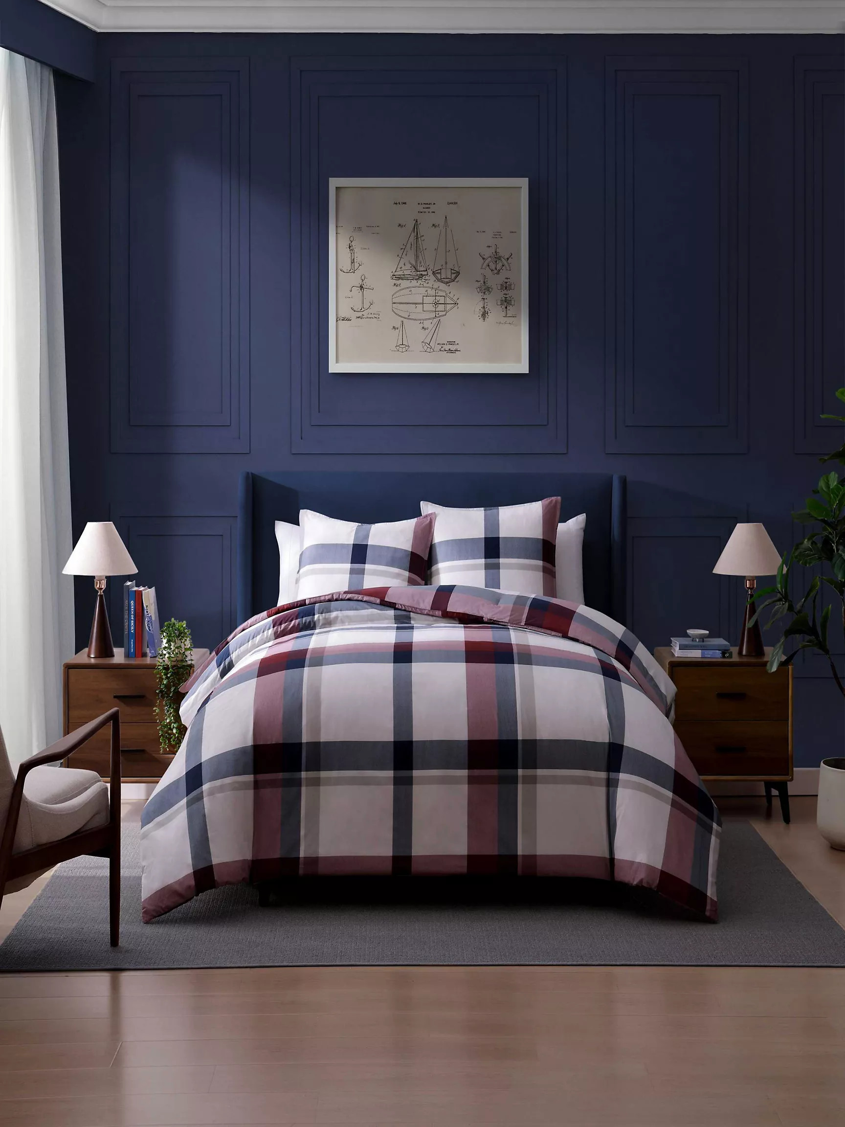 Plaid Print Comforter Set | Tommy Hilfiger | Tommy Hilfiger (US)