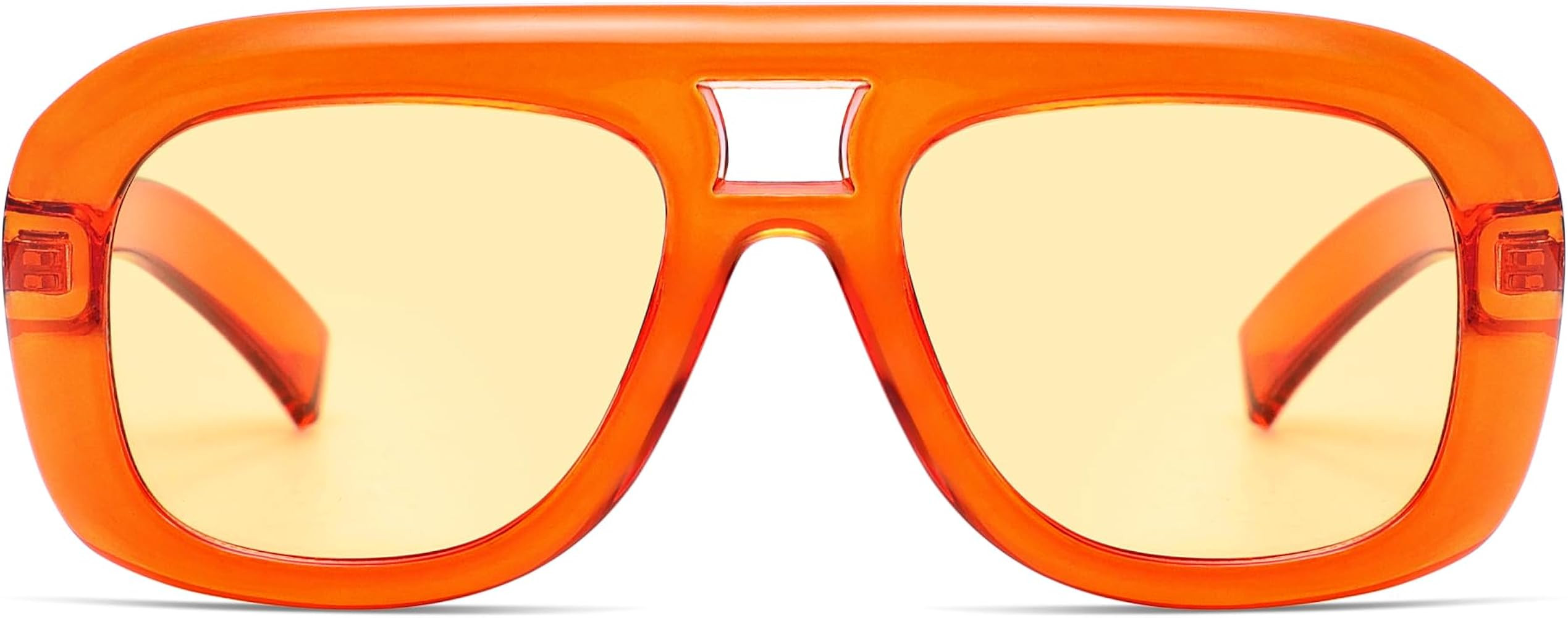 SOJOS Retro Oversized Aviator Sunglasses for Women Men,Trendy Vintage Square Aviators 90s Sun Gla... | Amazon (US)