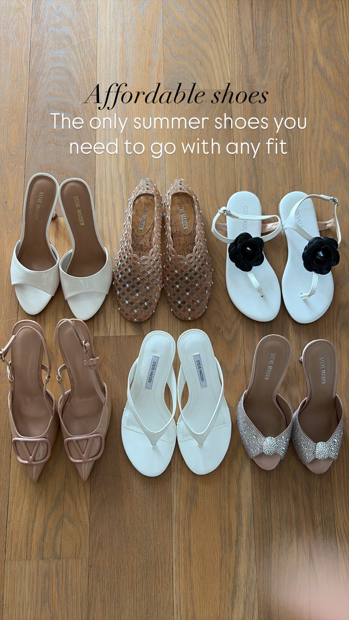 Affordable, pretty summer shoes, and sandals. True to size.

#LTKgrwm