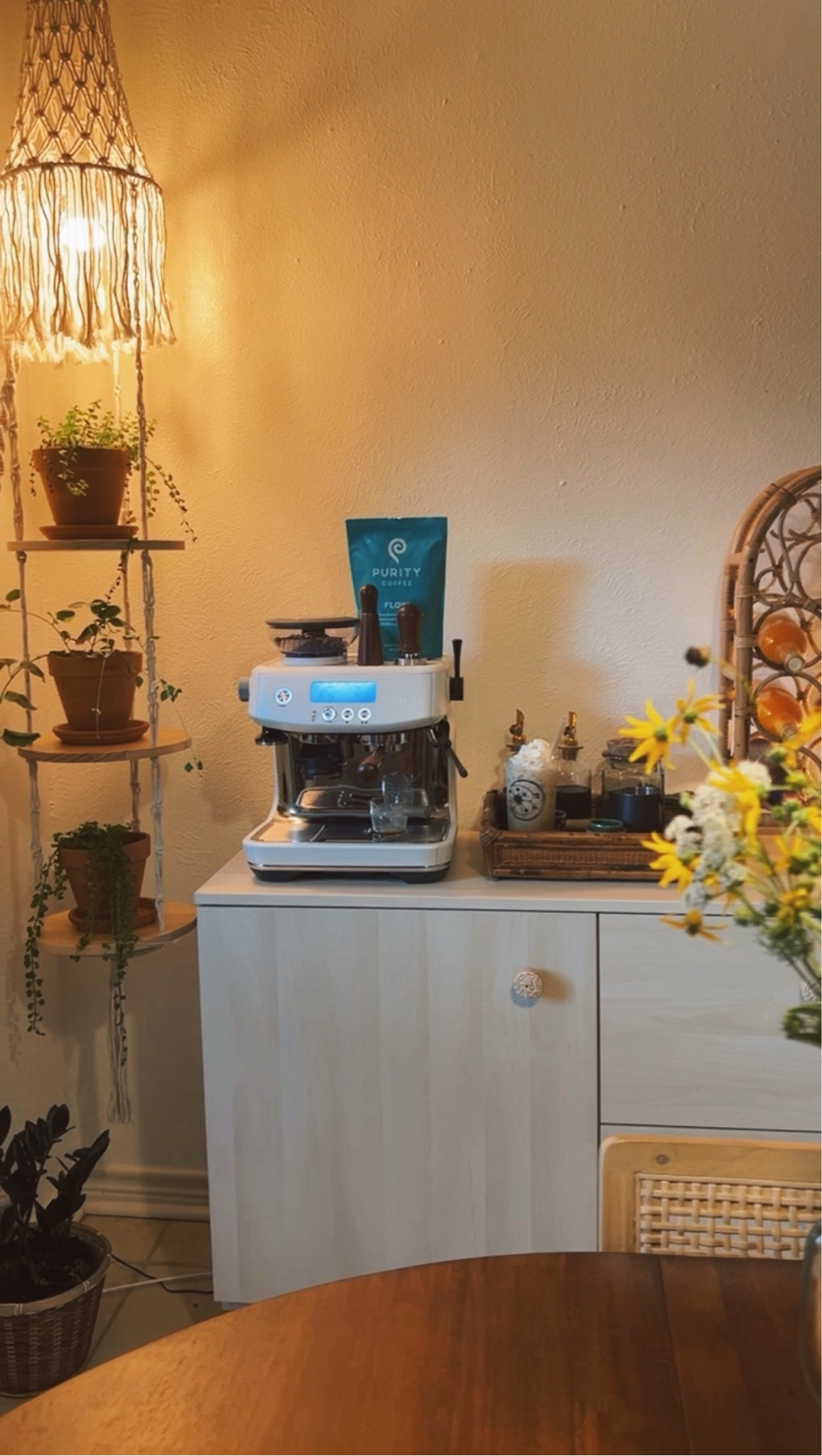 ✨ coffee station ✨ really, total drink setup. this buffet is from ikea, it’s completely filled with drinks. what can i say, i’m a bevvy girl? 🥂 coffee beans, syrups and other drinks linked on my ig ☕️

#LTKhome #LTKfamily #LTKunder50