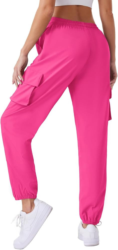 Womens Cargo Pants Lightweight Quick Dry Waterproof Hiking Pants Summer Casual Joggers with 4 Poc... | Amazon (US)