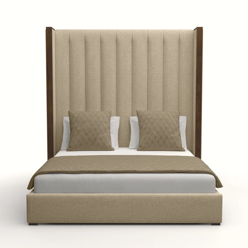 Dipson Upholstered Wingback Bed | Wayfair North America
