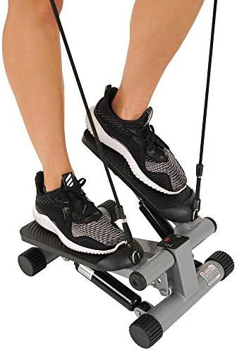 Sunny Health & Fitness Mini Stepper Stair Stepper Exercise Equipment with Resistance Bands | Amazon (US)