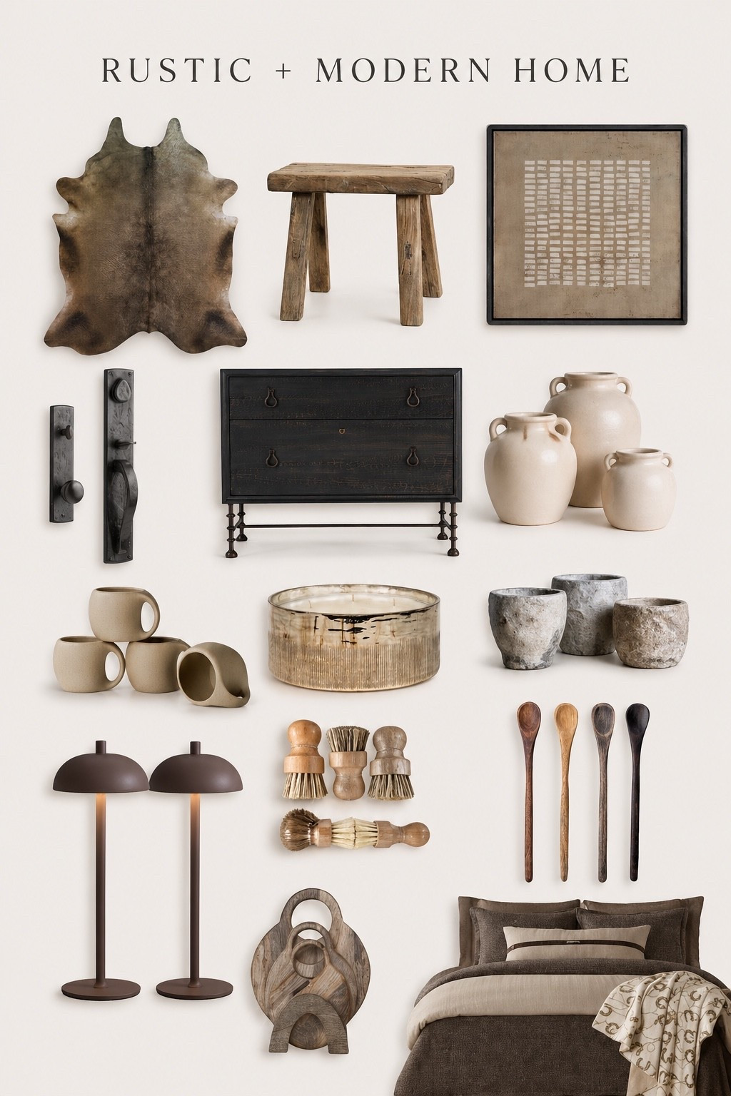 Rustic modern home. 

A mix of rustic textures and modern shapes to create that warm, collected look. These are the pieces I reach for to make a space feel layered, elevated, and lived-in without feeling busy.

Everything is linked to shop.

#LTKSaleAlert #LTKSeasonal #LTKHome