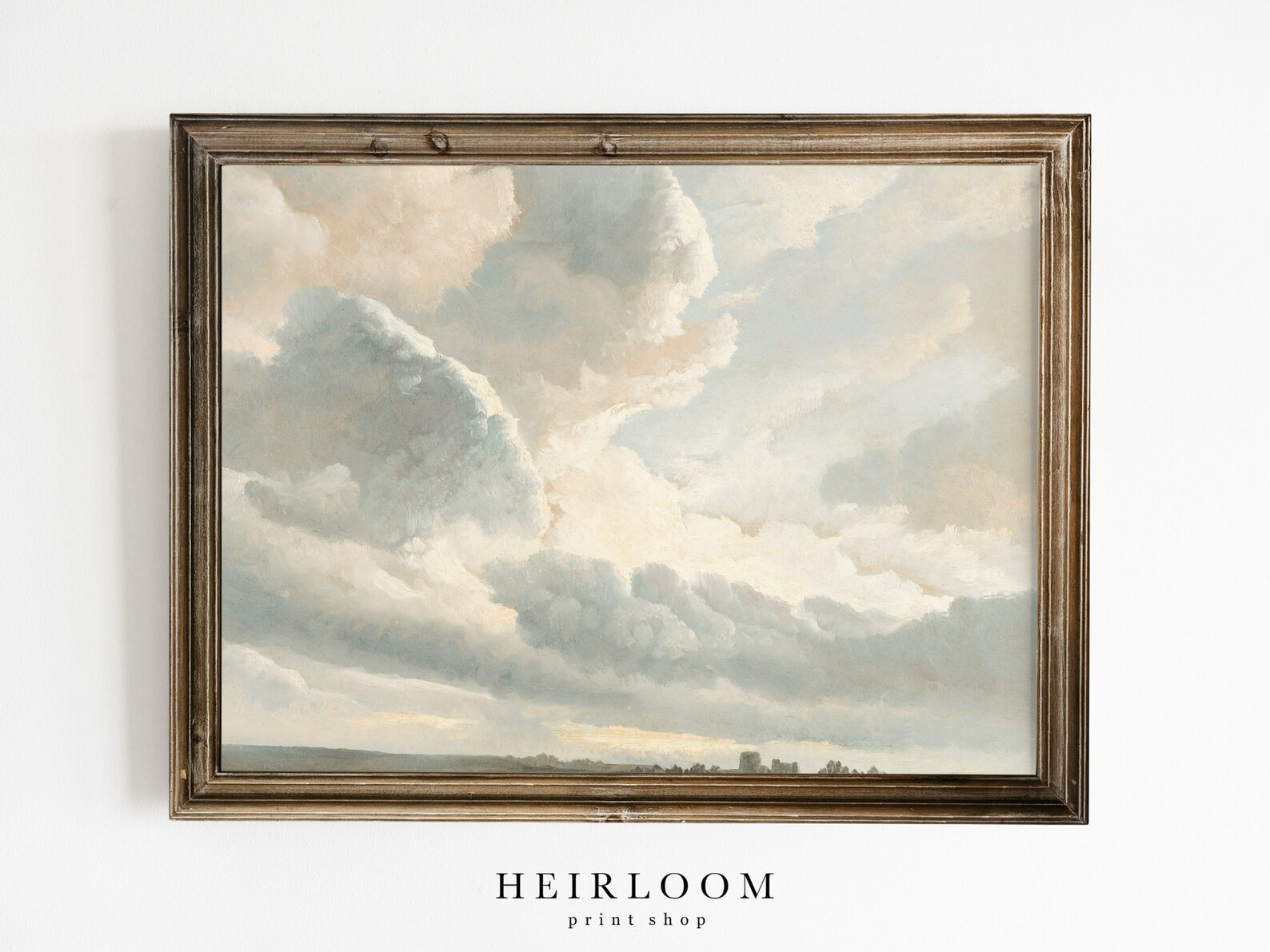 Nursery Wall Art  Cloud Painting  Antique Art  PRINTABLE | Etsy | Etsy (US)