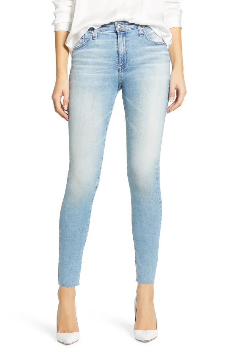 AG The Farrah High Waist Ankle Skinny Jeans (22 Years Redempt) | Nordstrom | Nordstrom