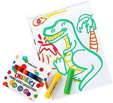 OOLY, Chunkies Paint Sticks, Classic 6 Pack - Set of 6, Twistable Paint Stick Crayon Set for Kids... | Amazon (US)