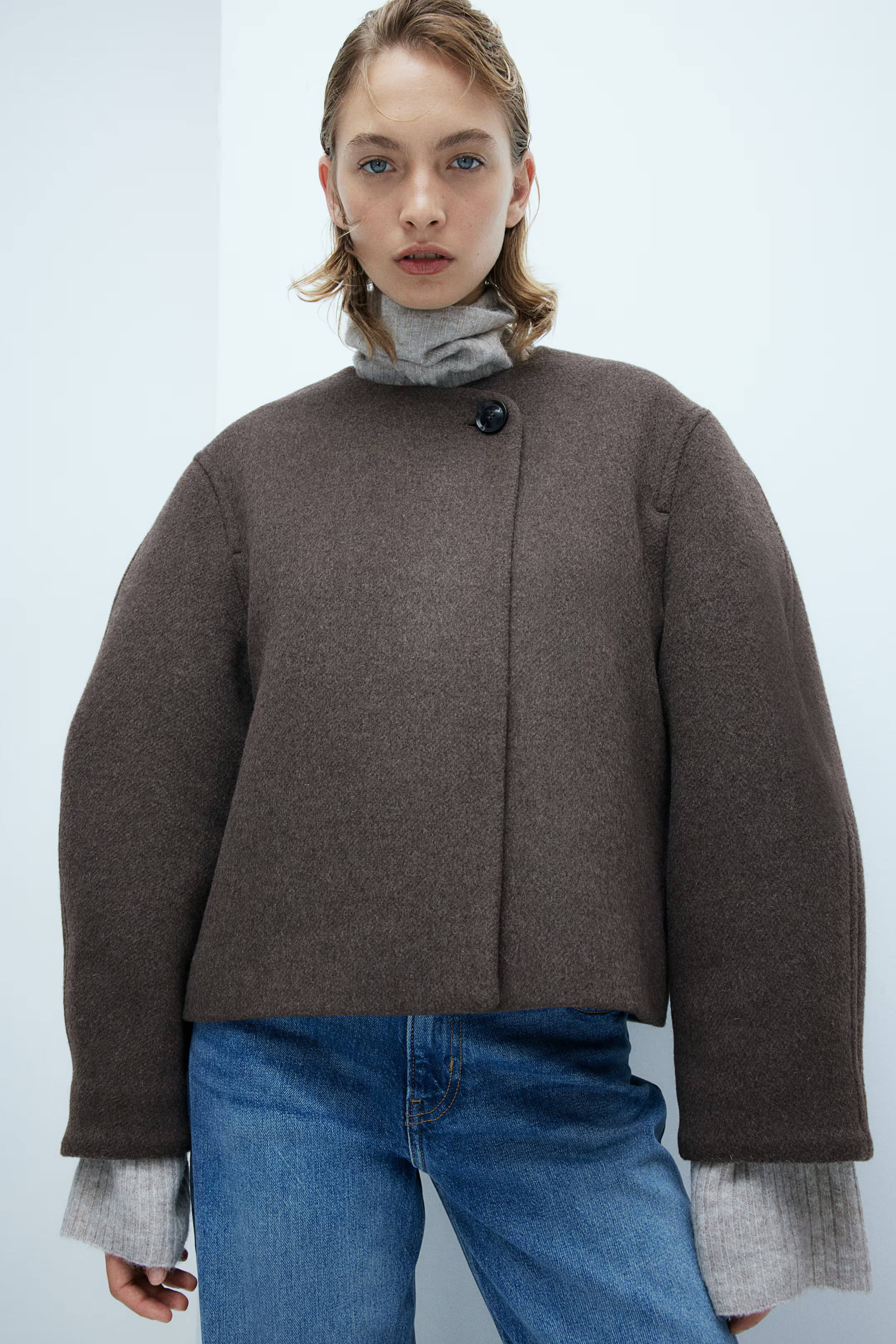 Wool-blend jacket | H&M (UK, MY, IN, SG, PH, TW, HK)