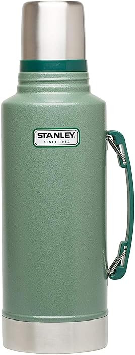 Stanley Heritage Classic Vacuum Bottle with Handle 2.0 qt | Wide Mouth with Leakproof Cup Lid | K... | Amazon (US)