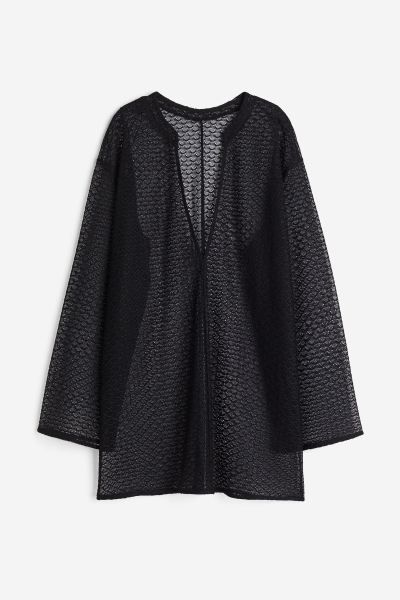 Knit Tunic - Black - Ladies | H&M US | H&M (US + CA)