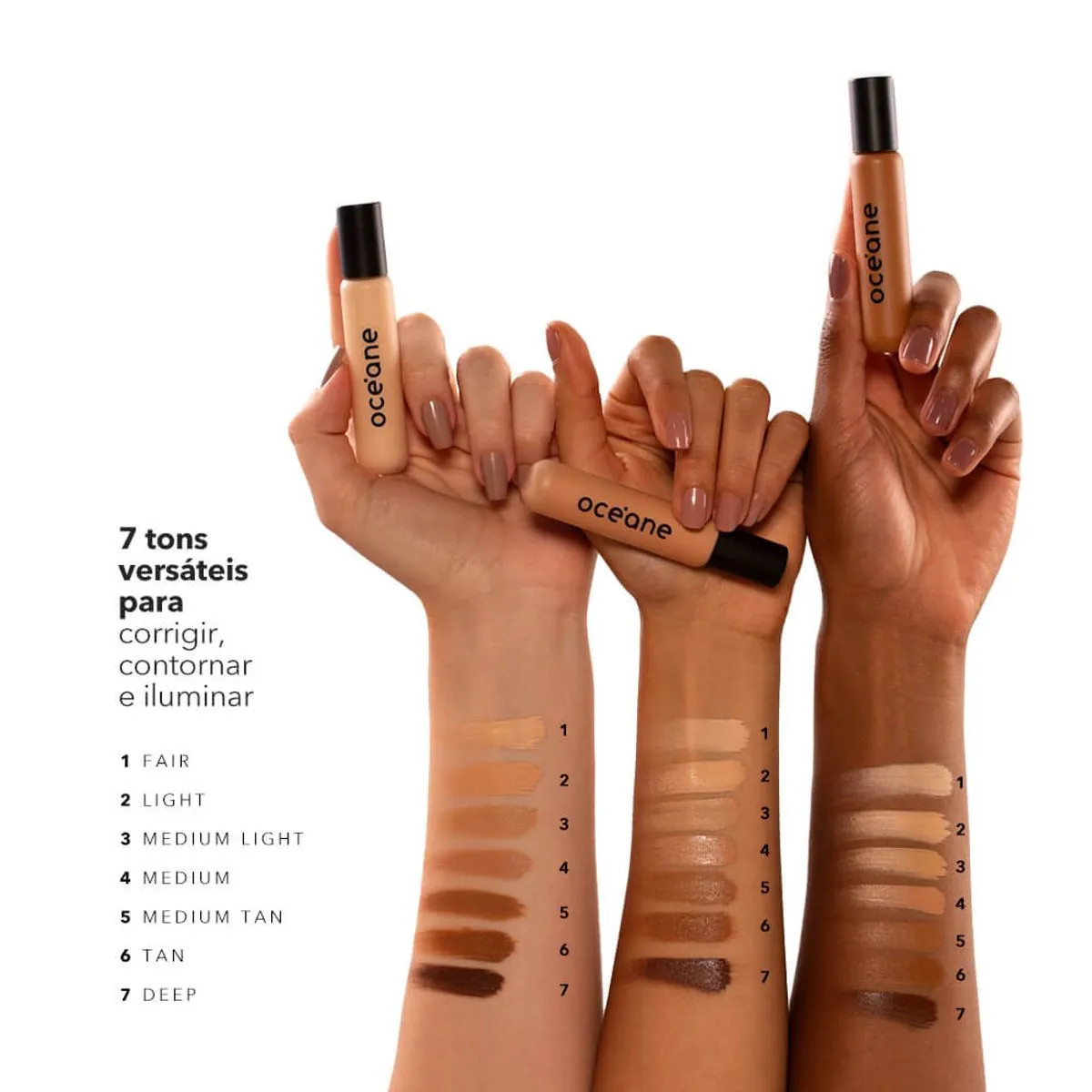 Corretivo Líquido Escuro – Concealer Medium Tan Océane Edition 15g | Oceane (BR)