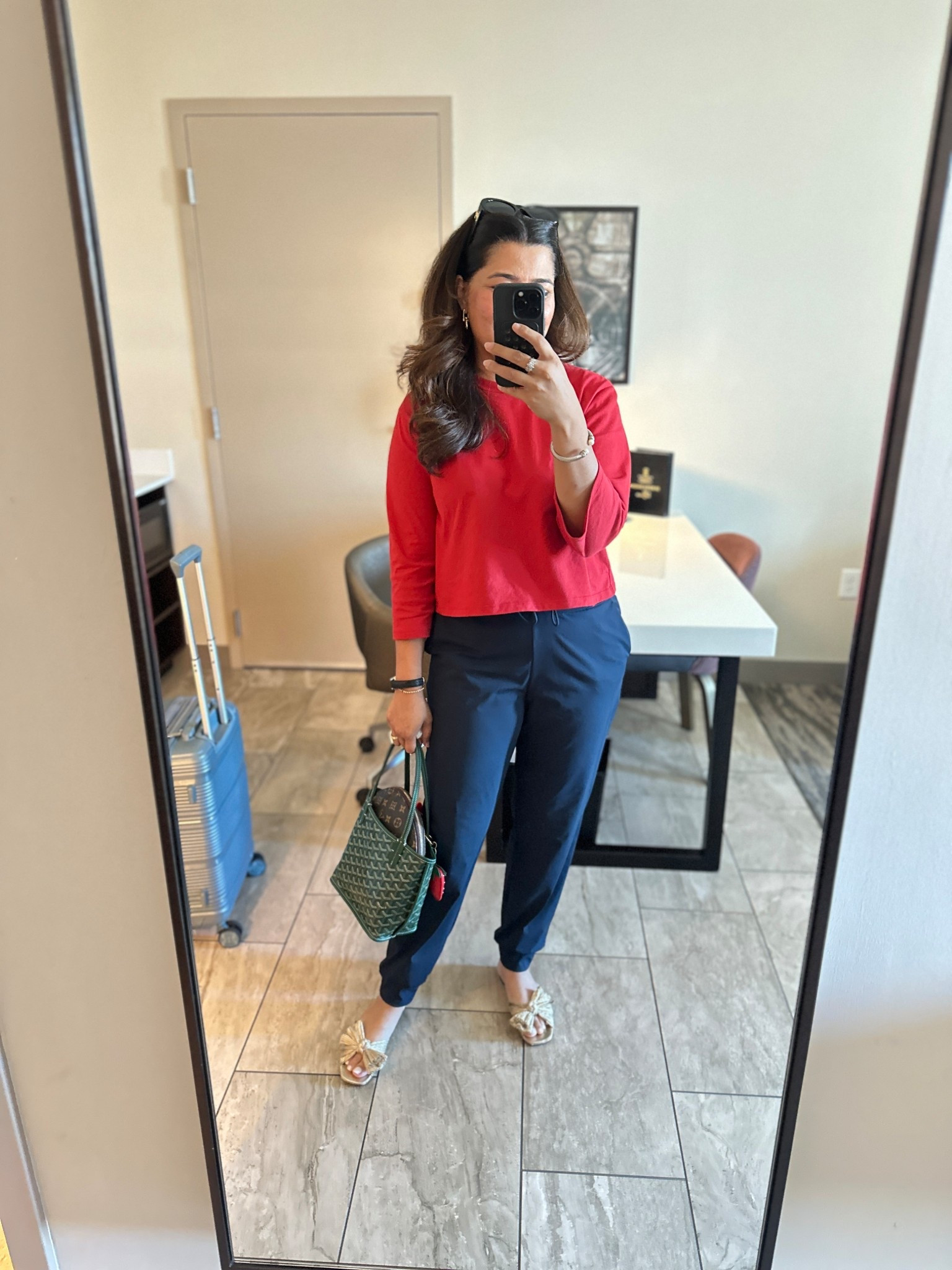 Budget and Luxury basic here.

Uniqlo pants are Really soft and great shape for curvy body type. Perfect length for 5.5 tall. Highly recommend. Mine is in navy 

Reformation cotton tees are wardrobe basic worth spulrging on 

#LTKActive #LTKFindsUnder100 #LTKStyleTip