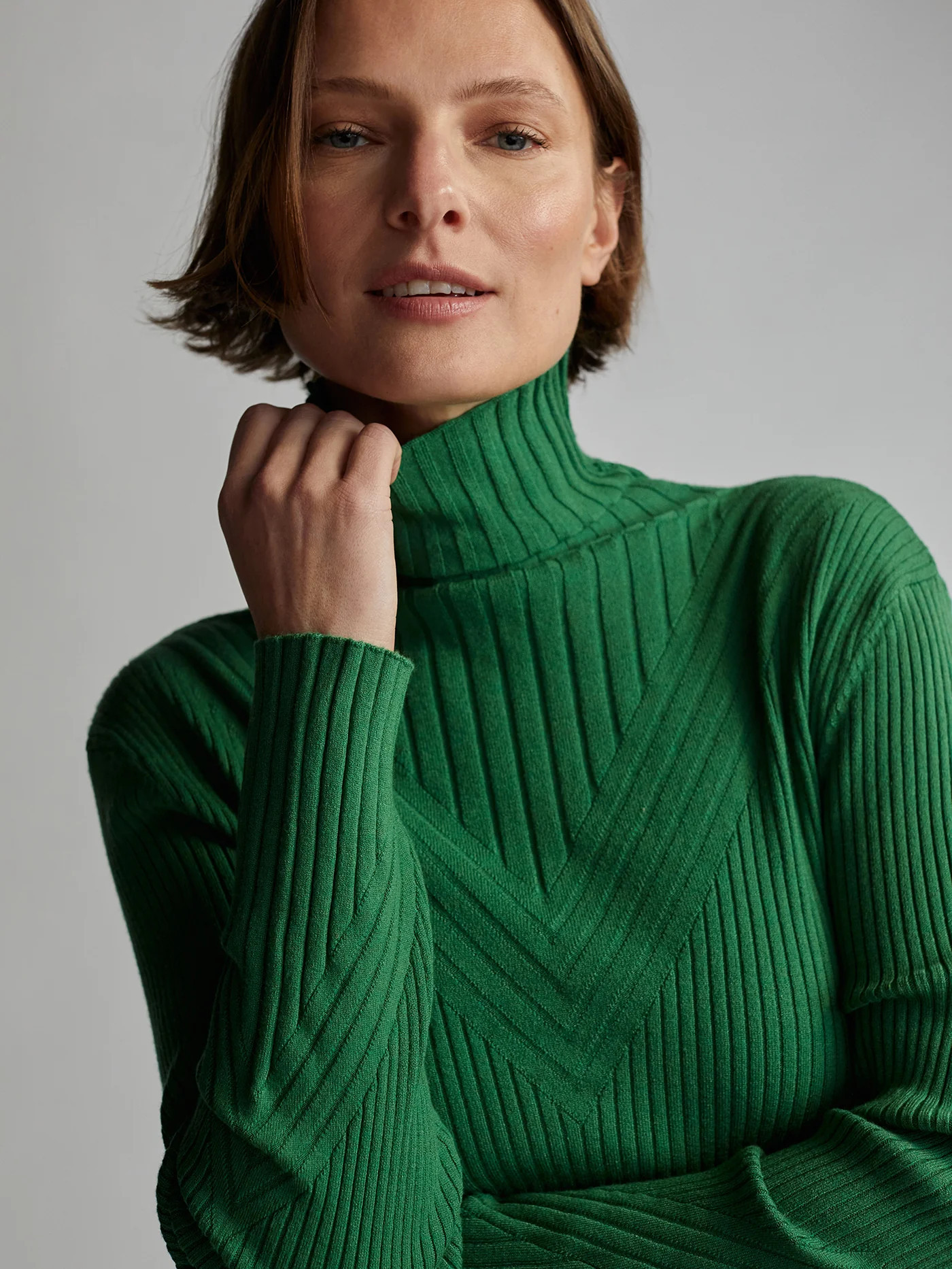 Esme Rib Roll Neck Top | Varley USA