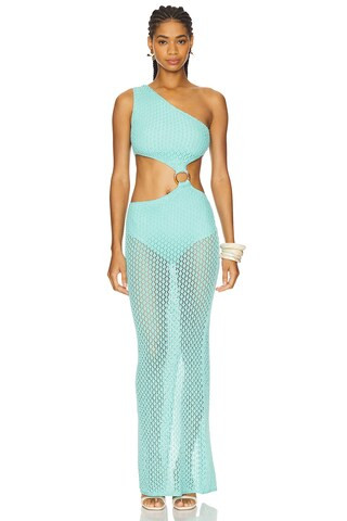 Bananhot Brie Dress in Aqua Marine from Revolve.com | Revolve Clothing (Global)