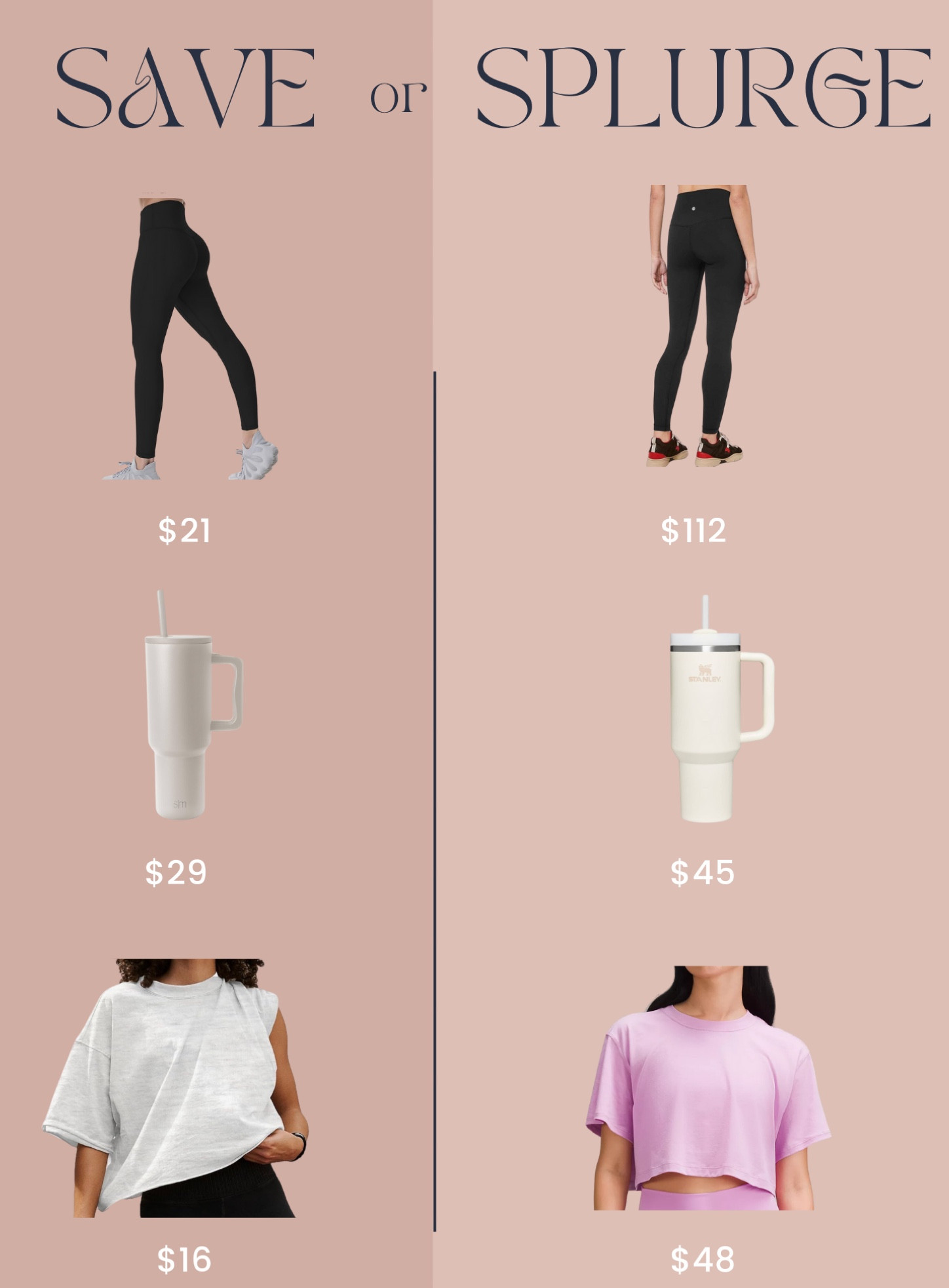 Save or splurge! Fitness edition part 3!

#LTKGiftGuide #LTKfitness #LTKfindsunder50