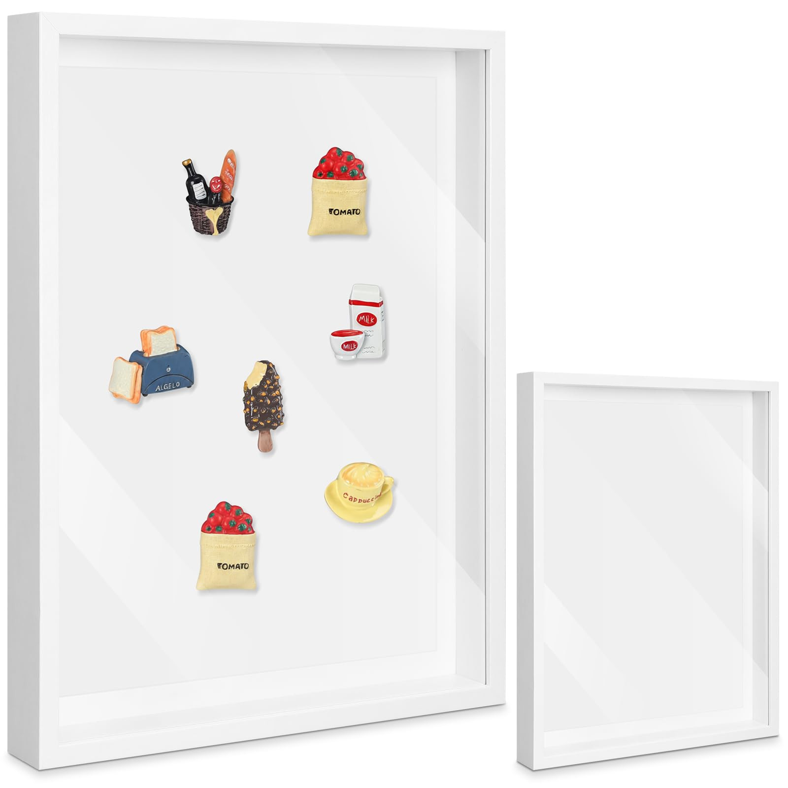 Vicenpal 1 Pcs Large Magnetic Board 16" x 12" Magnet Display Board Removable Souvenir Fridge Magn... | Amazon (US)