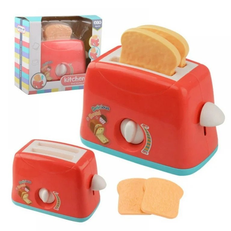 TOY Life Toy Blender Toy Toaster Kitchen Set with Realistic Light Sound Effect Play Food Kitchen ... | Walmart (US)