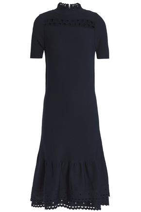 Amity cutout stretch-knit midi dress | The Outnet Global