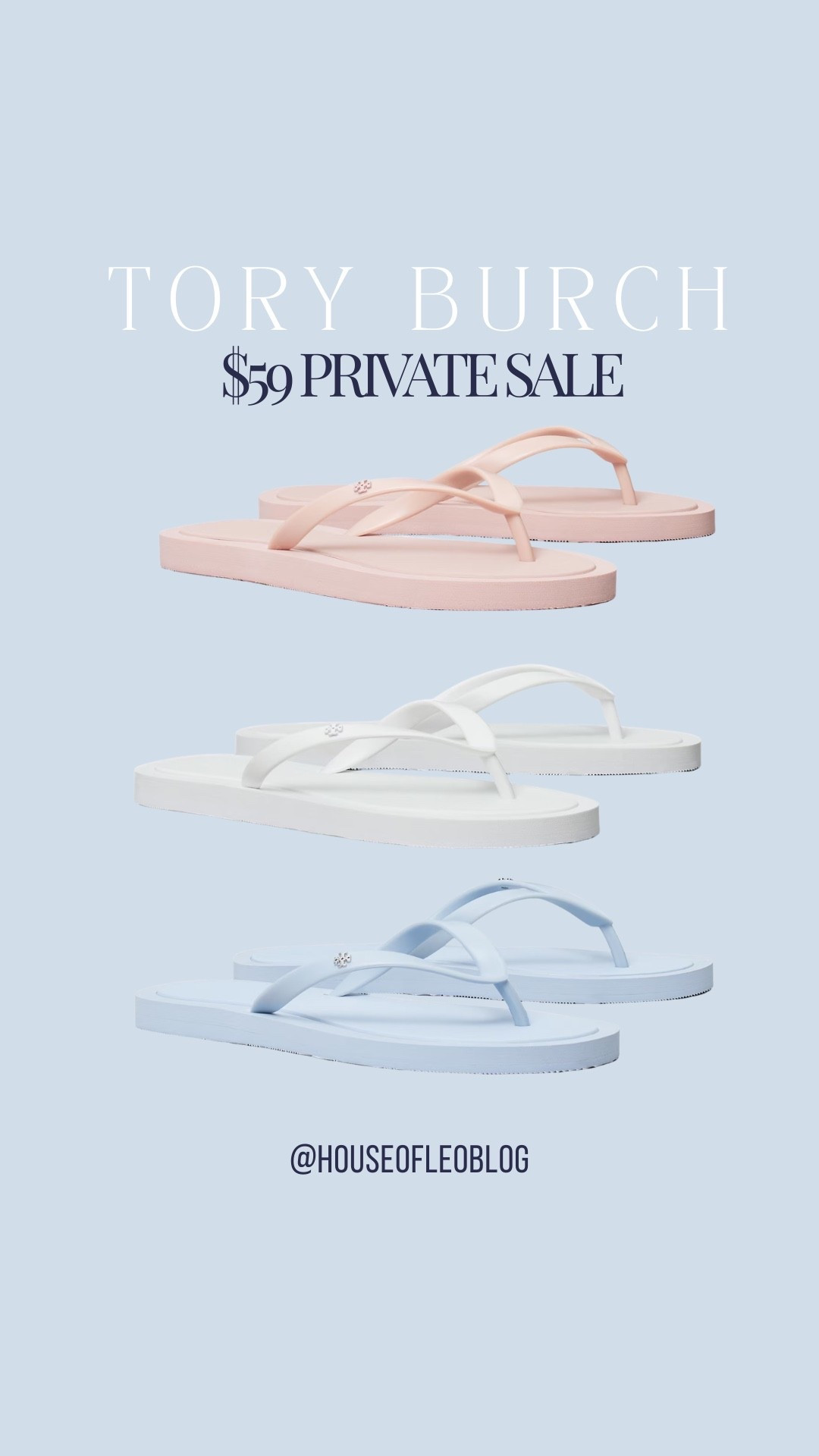 Tory Burch flip-flops on sale

#LTKSaleAlert