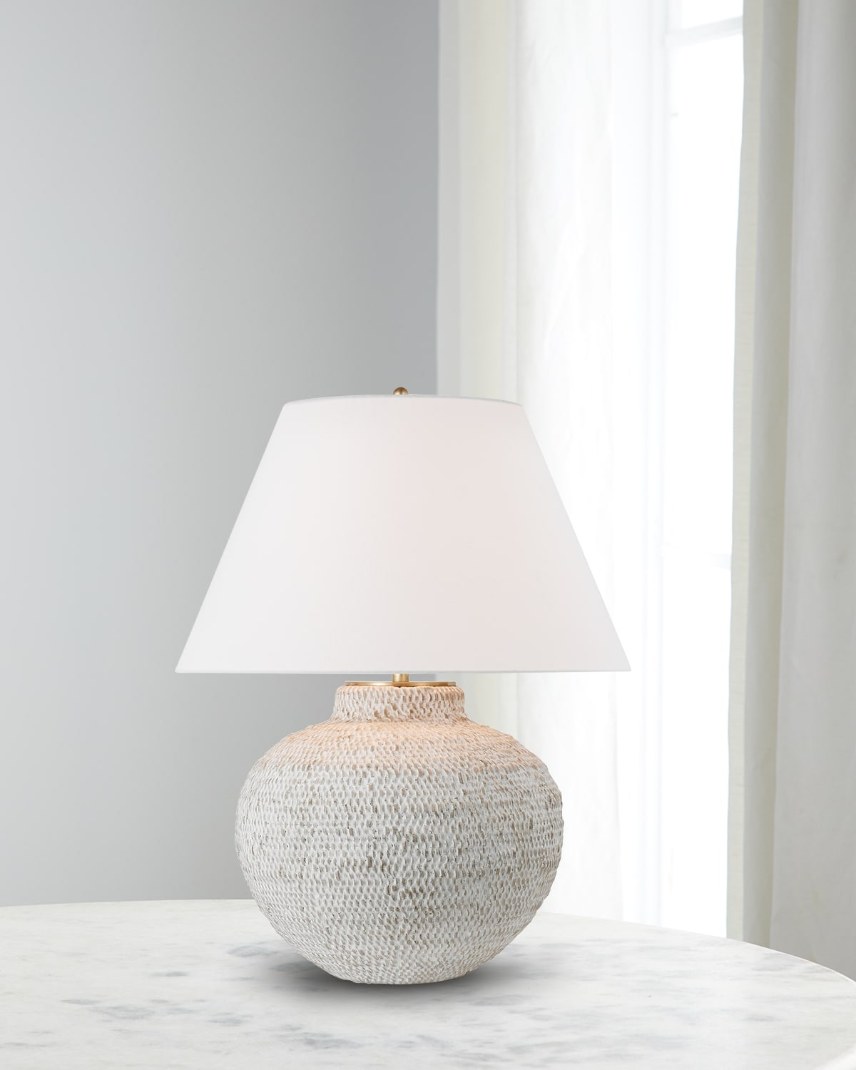 Avedon 15" Medium Table Lamp by Marie Flanigan | Neiman Marcus