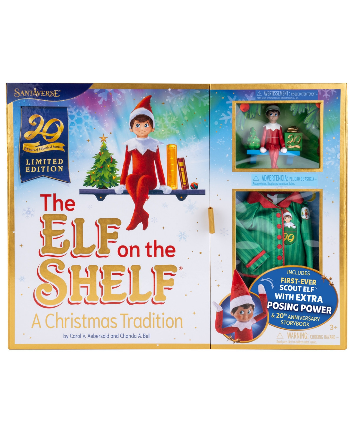 Elf on the Shelf a Christmas Tradition Limited 20th Anniversary Edition Box Set | Macy's