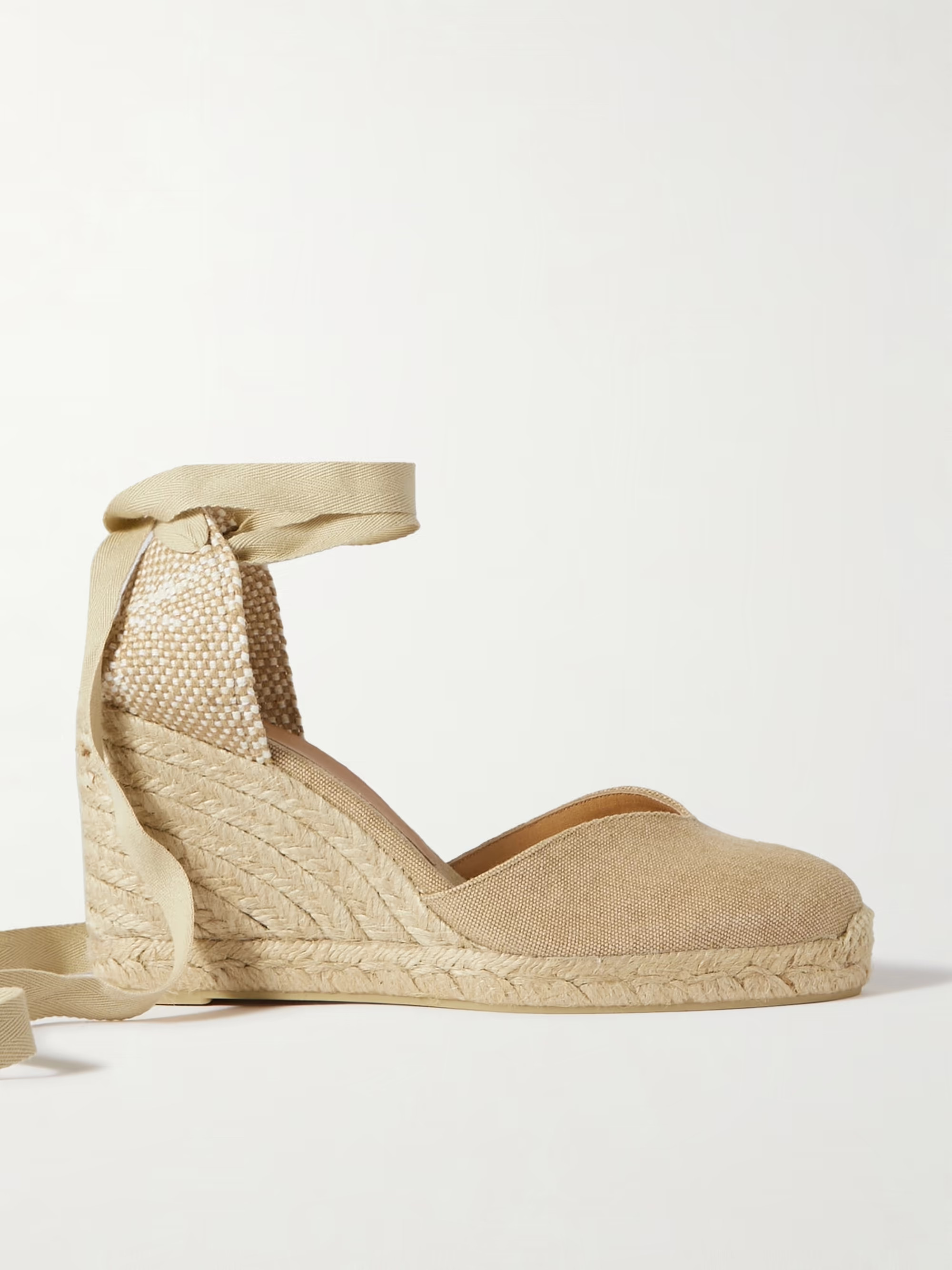 Chiara 80 Espadrille-Wedges aus Canvas | NET-A-PORTER | NET-A-PORTER (UK & EU)