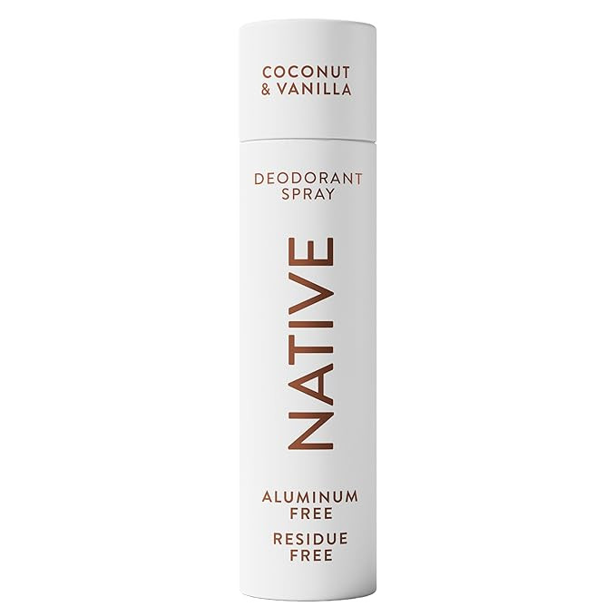 Native Deodorant & Body Spray, Coconut & Vanilla, 72-Hour Odor Protection for Underarms & Body, A... | Amazon (US)