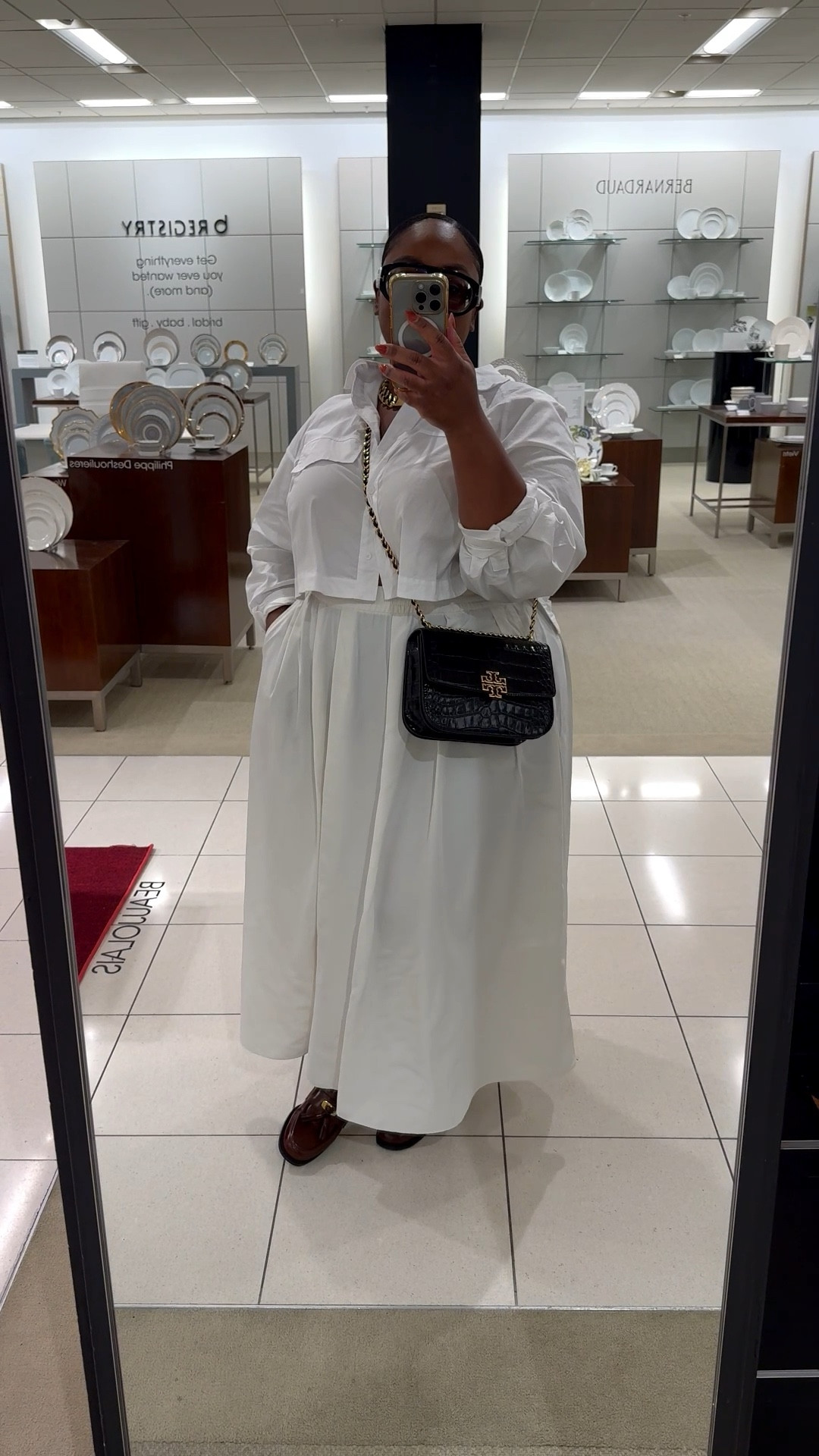 Modesty doesn’t mean dull.
Try pairing a cropped top with tailored pants or a long, flowy skirt for a flirty yet refined look. I finished mine with loafers for an effortless touch of flair.

#LTKStyleTip #LTKShoeCrush #LTKBeauty