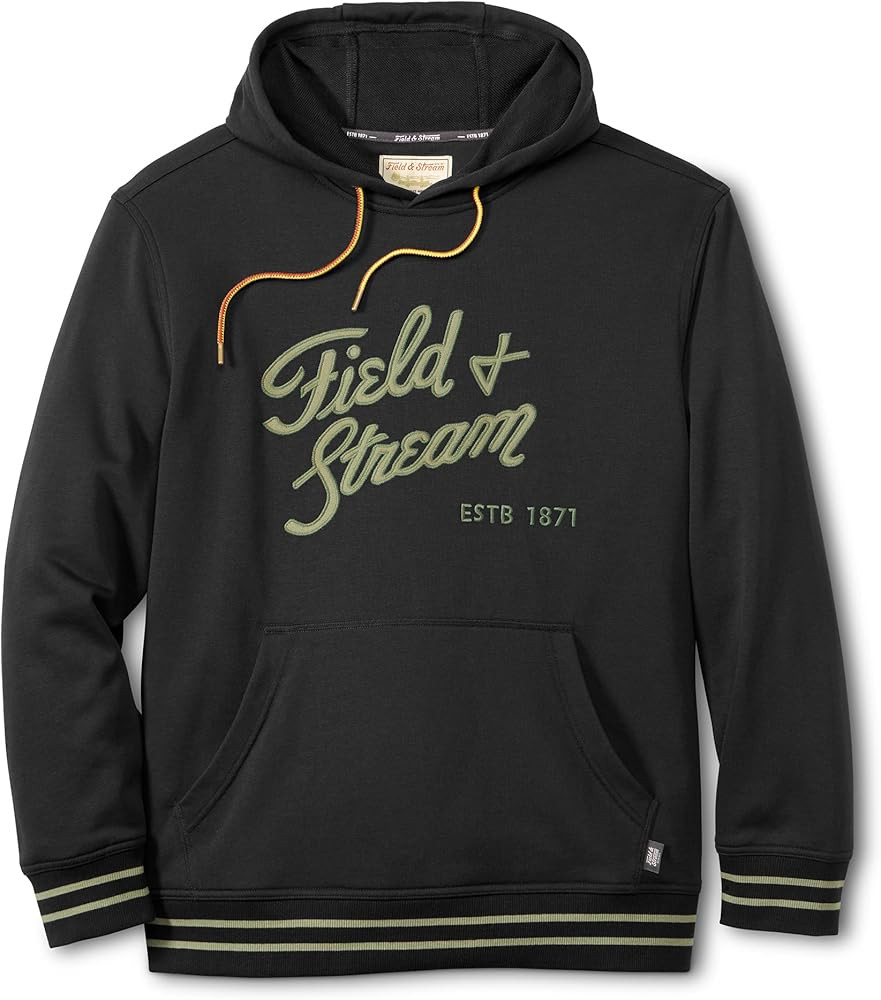 Field & Stream Tackle Twill Lightweight French Terry Applique Hoodie | Amazon (US)