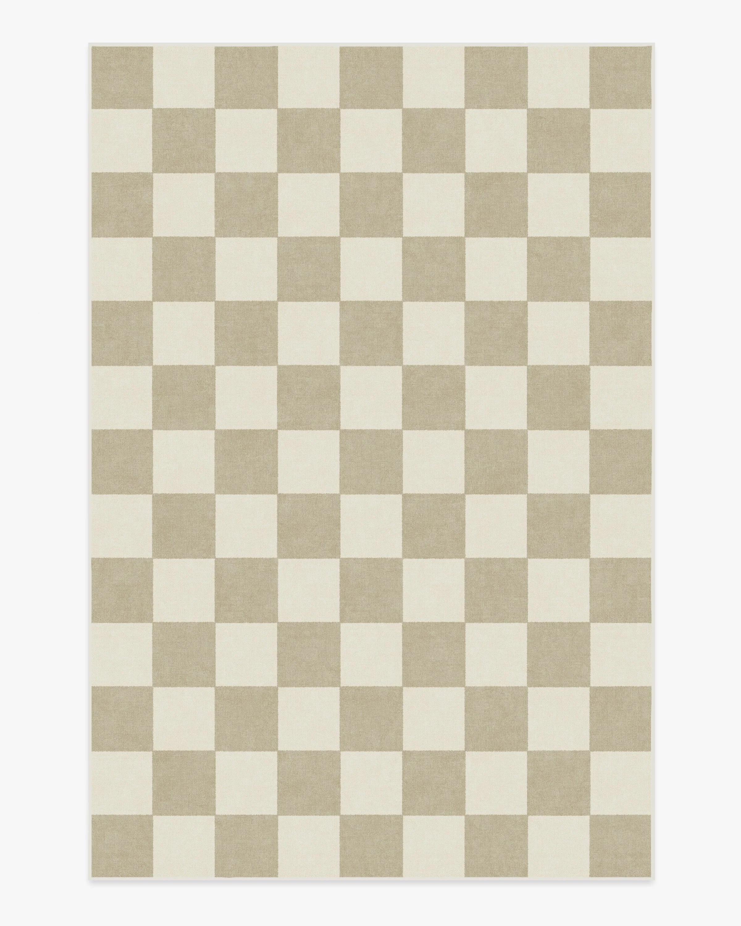Jaque Checkered Stone Rug | Ruggable