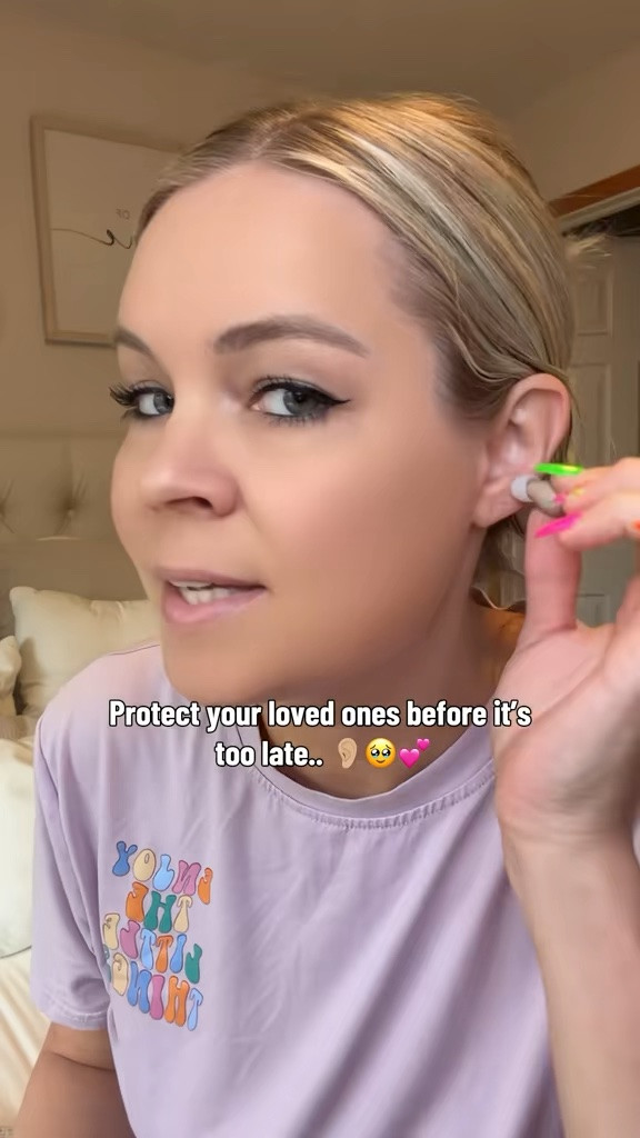 The window won’t stay open forever…👂🏼💕🥹 pregnant￼ 

Hearing aids, hearing impaired, over-the-counter hearing aids, gifts for parents, gifts for grandparents￼