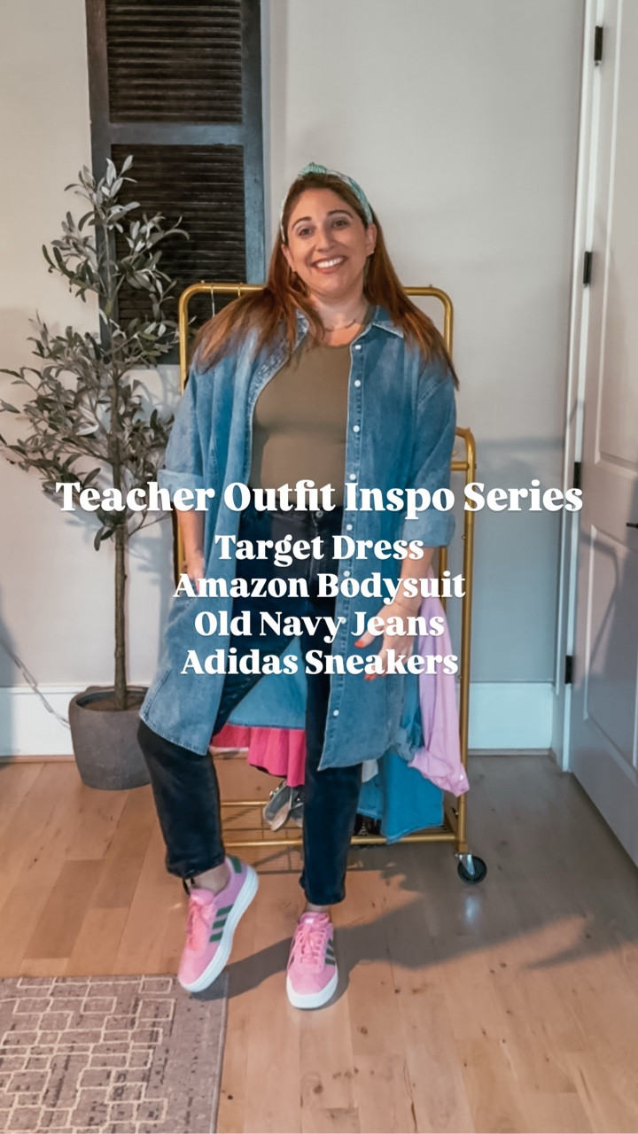 Day 10/10 is here!! If you’ve been here for a while, you know a dress as an outer layer is one of my favorite wardrobe hacks! How do you feel about this look? 

There are so many other outfits you can make from these pieces and so many more that I wanted to share but ultimately decided to end with just 10. I’ll do a full recap of each outfit on the feed tomorrow 

Say HACK and I’ll send you all the links for this outfit straight to your messages 

https://liketk.it/5mpUG #teacherstyle #teacherootd #capsulewardrobe #midsizestyle #wardrobestyling #teacheroutfit