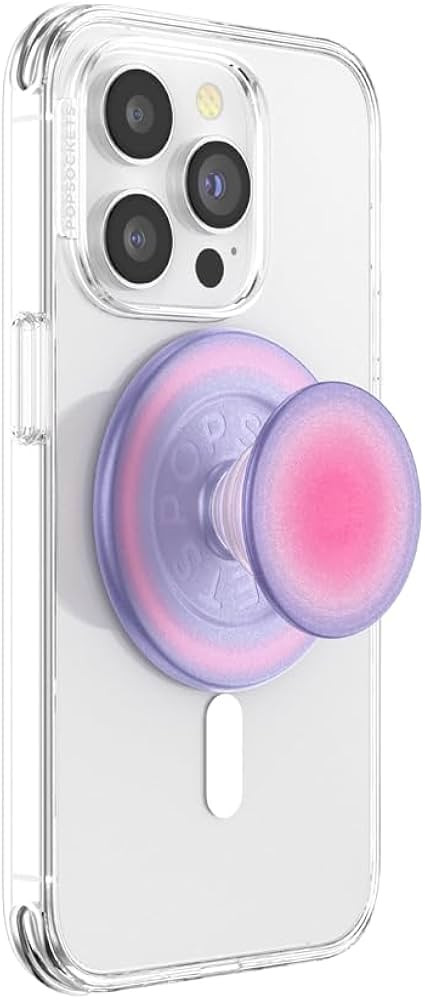 PopSockets Phone Grip for MagSafe, Magnetic Holder- Aura | Amazon (US)