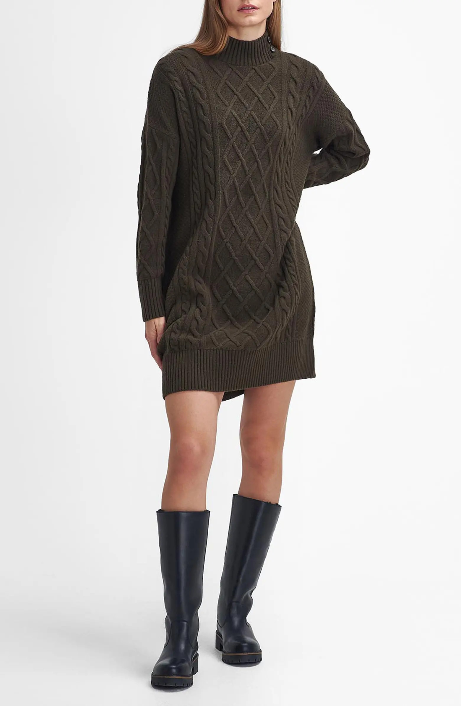Clarence Long Sleeve Wool Blend Sweater Dress | Nordstrom Rack