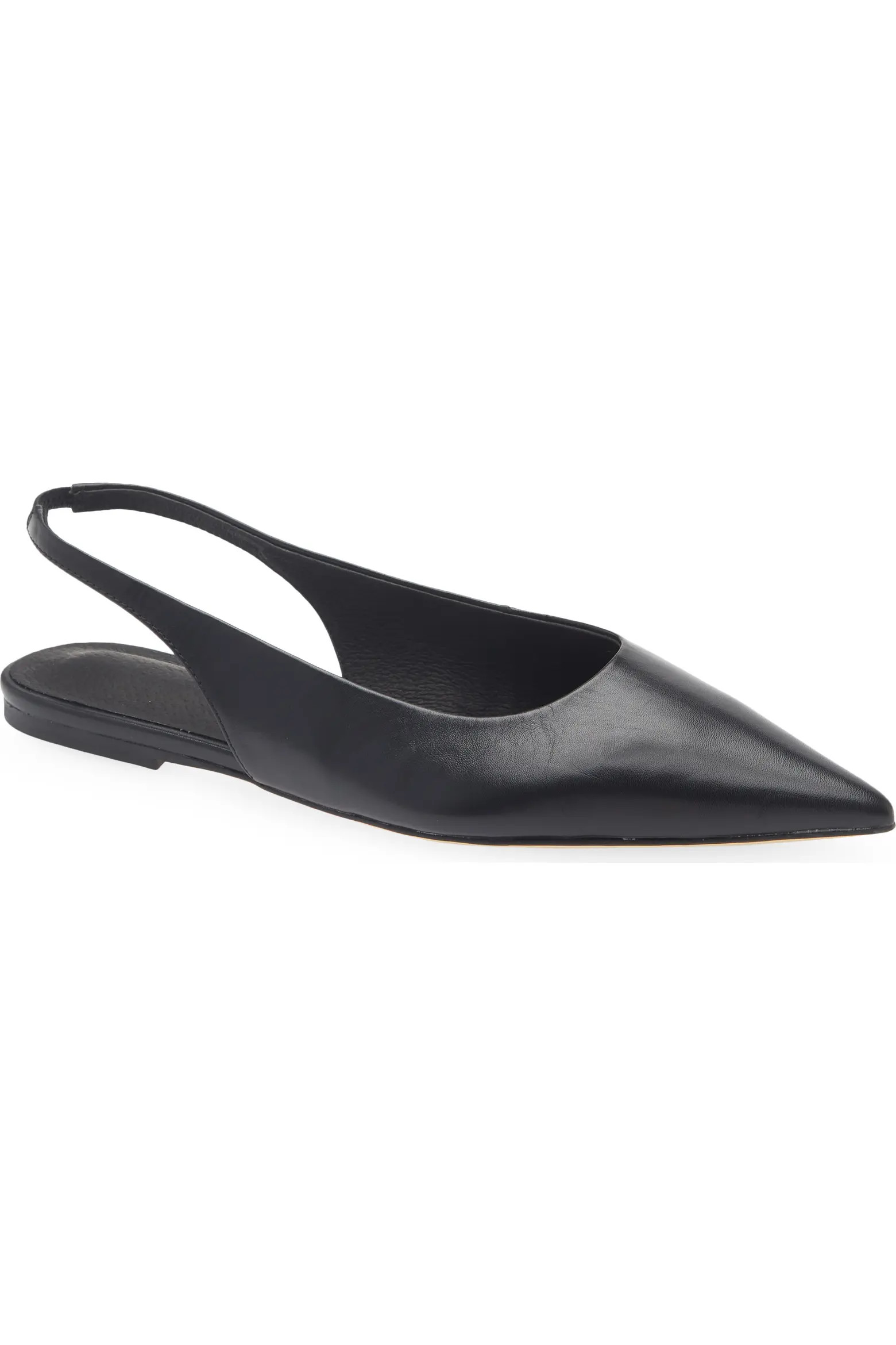 Javier Pointed Toe Slingback Flat (Women) | Nordstrom | Nordstrom