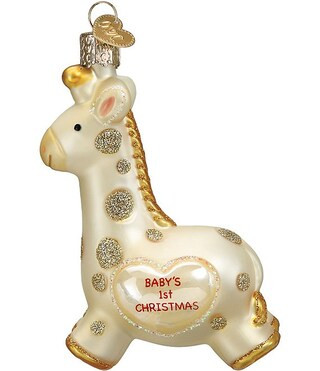 Old World Christmas Babys First Christmas Giraffe Ornament | Dillard's | Dillard's