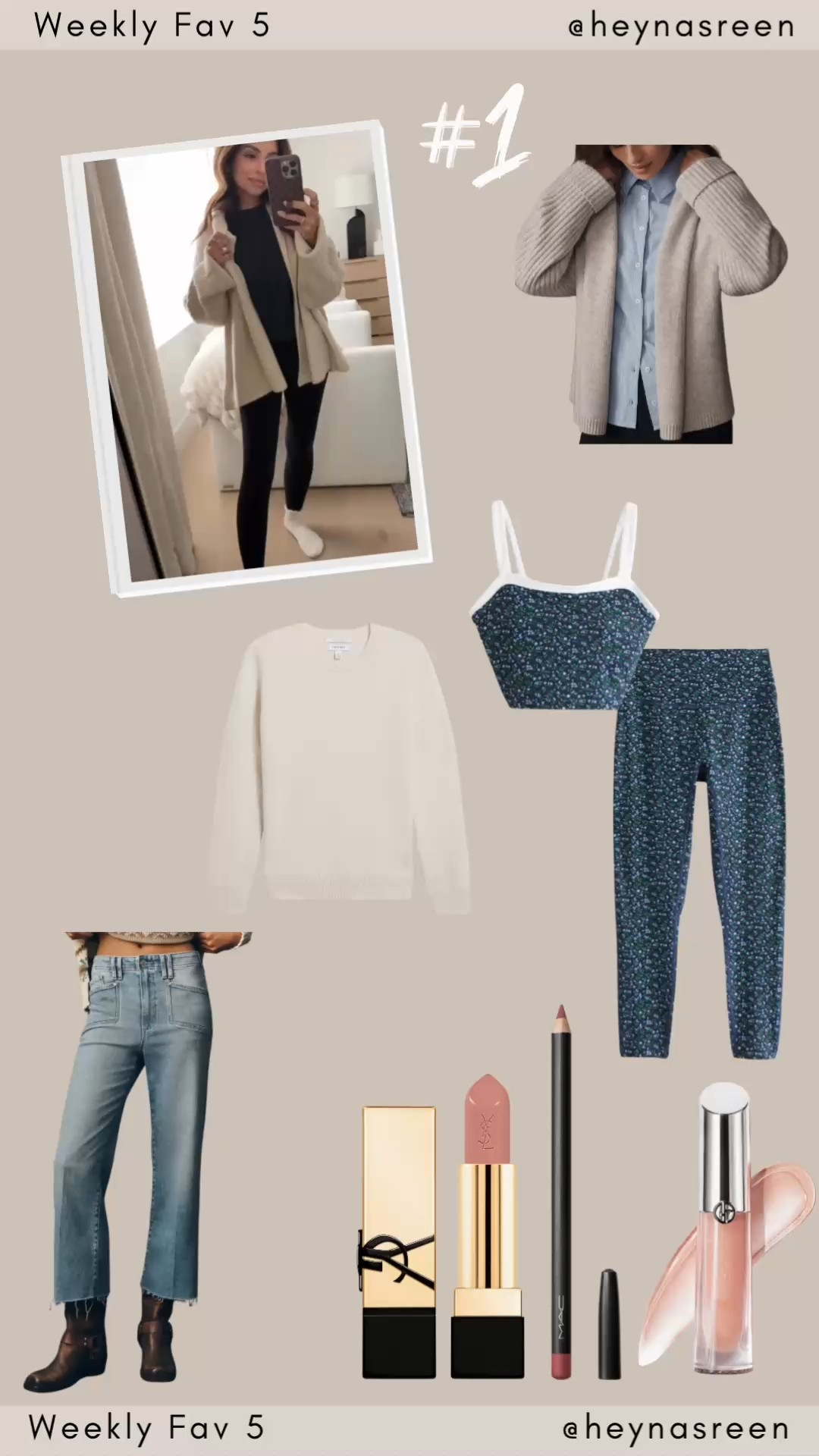 Your Fav 5 products from last week! 