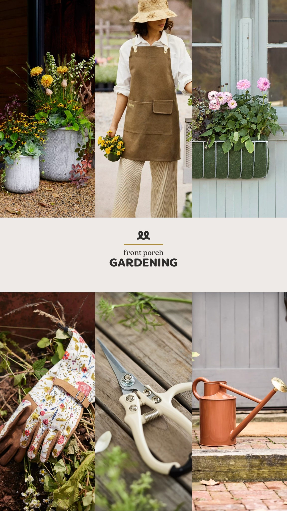 Front porch gardening 

#LTKHome